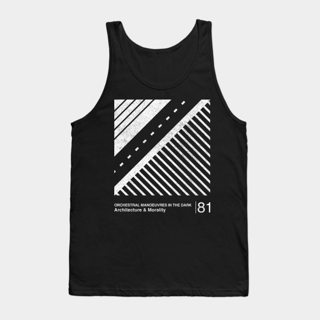 OMD / Minimalist Graphic Artwork Design Tank Top by saudade